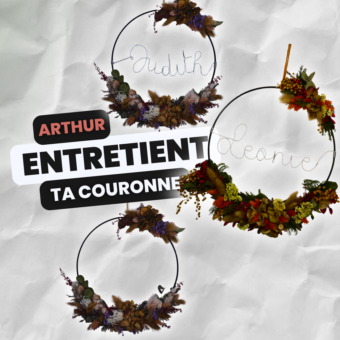 DIY Tutoriel Comment entretenir ses fleurs séchées et compositions florales