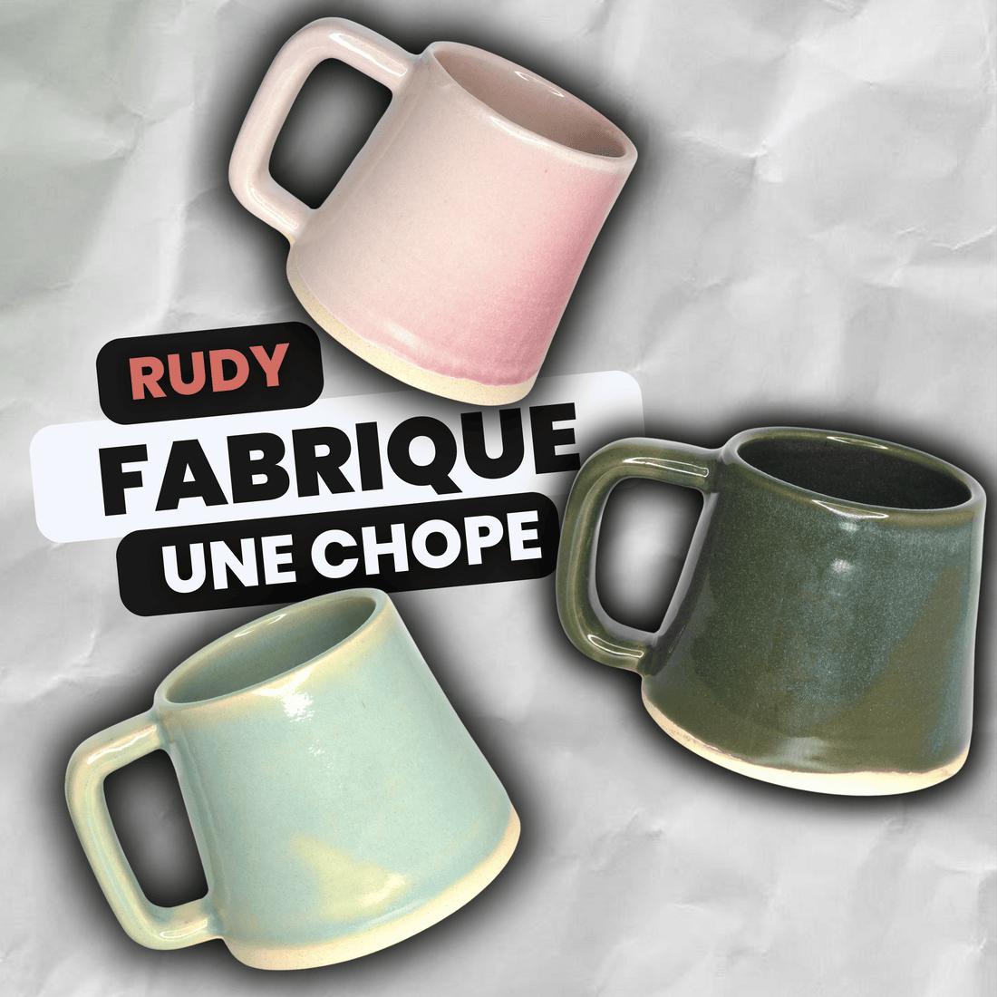 DIY Tutoriel Comment fabriquer un mug en céramique