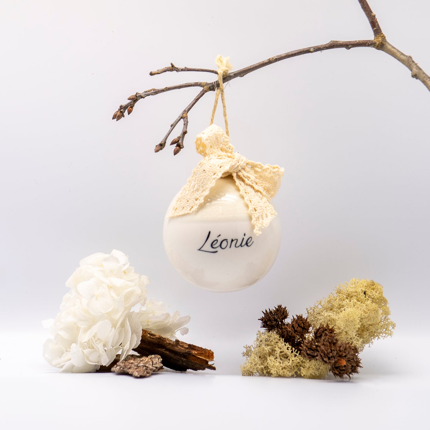 Boule de Noël personnalisée